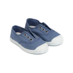 Hampton Canvas Plum - STEEL BLUE (EU 24-36)