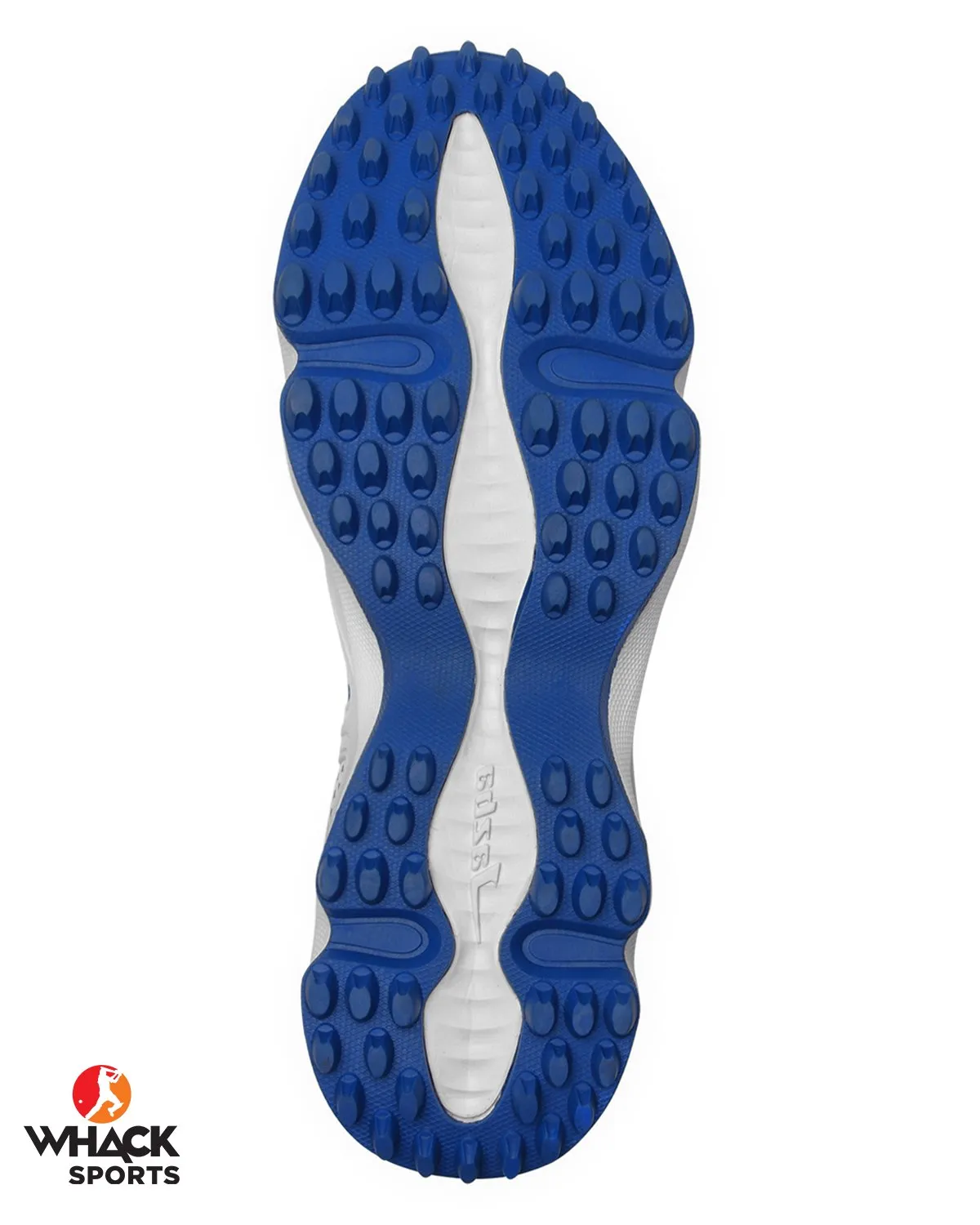 Jazba Cover Drive 100 - Rubber Cricket Shoes - Blue