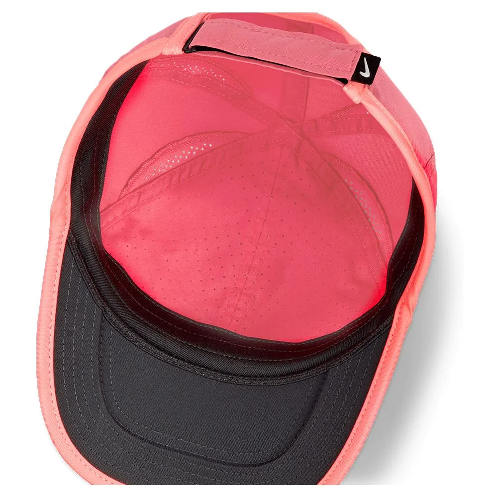 Juniors` Dri-Fit Club Tennis Cap Aster Pink and Black