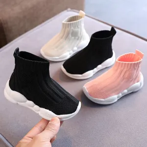 Kids Knit High-Top Sock Sneakers