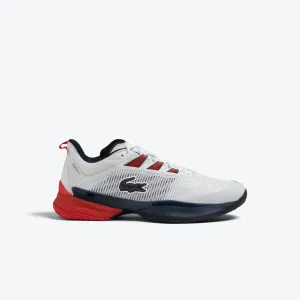 Lacoste AG-LT23 Ultra Men’s Tennis Shoes - White/Navy/Red