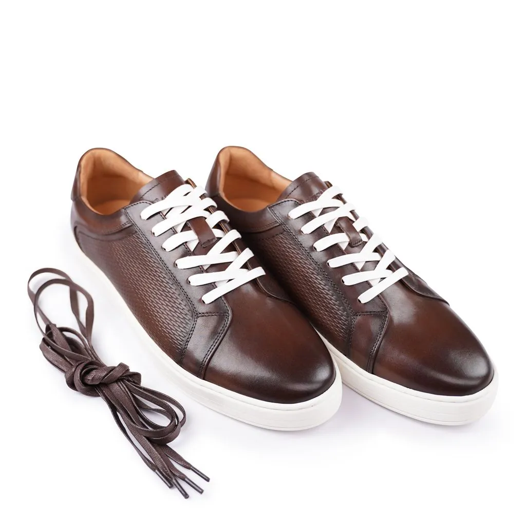 Lando Dark Brown Sneakers