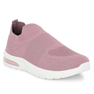 layasa Sneakers for Women (Pink, 8)