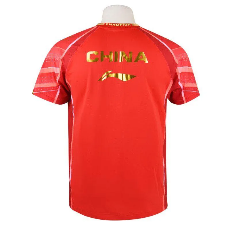 Li Ning 2024 Red Chinese National Team Shirt