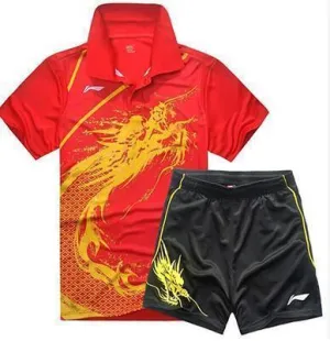 Li Ning Zhang Jike 2012 Olympic Table Tennis Shirt