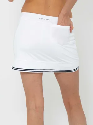 Lilian 13 1/2" Skirt - White/Midnight