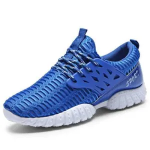 Men Athletic Sneakers Lace Up Breathable Running  Walking  Sport Shoes