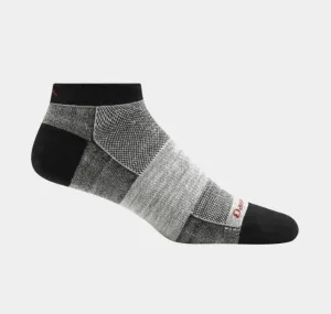 Men's 1437 No Show Lightweight Athletic Sock - Charcoal