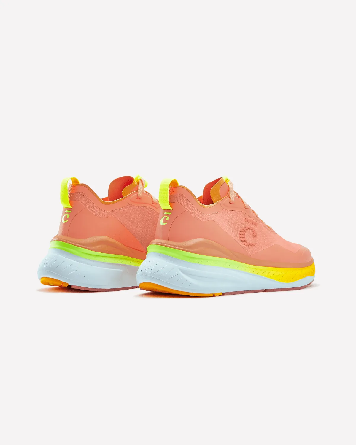 Men's Alto - Coral / Neon Yellow