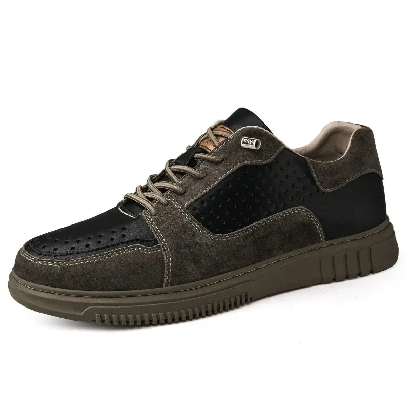 Men's Casual Shoes - Leather Sneakers - Sports Footwear- TSS336