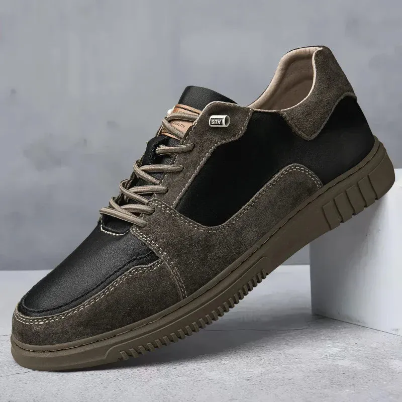 Men's Casual Shoes - Leather Sneakers - Sports Footwear- TSS336