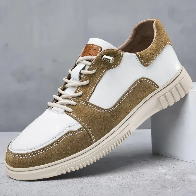 Men's Casual Shoes - Leather Sneakers - Sports Footwear- TSS336