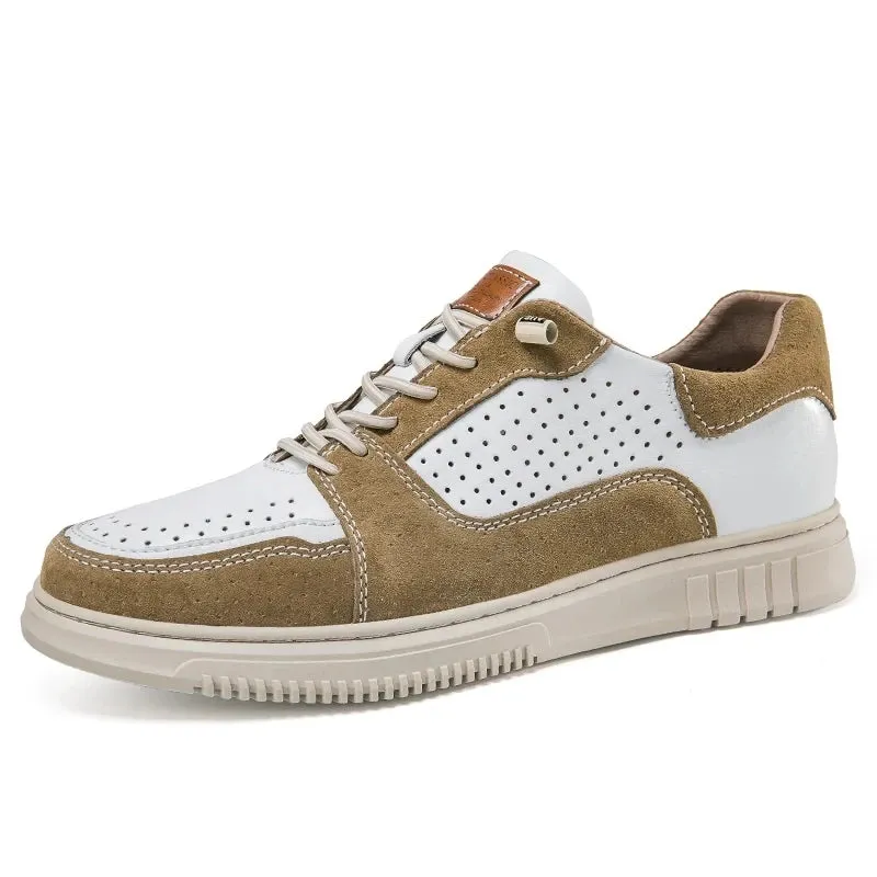 Men's Casual Shoes - Leather Sneakers - Sports Footwear- TSS336