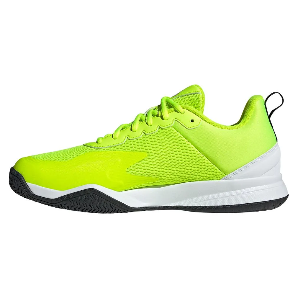 Men's Courtflash Speed Tennis Shoes Lucid Lemon and White