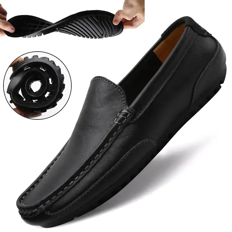 Men's Flexible Comfort Moccasin Shoes