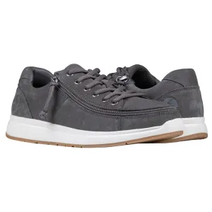 Men's Grey Suede BILLY Comfort Lows