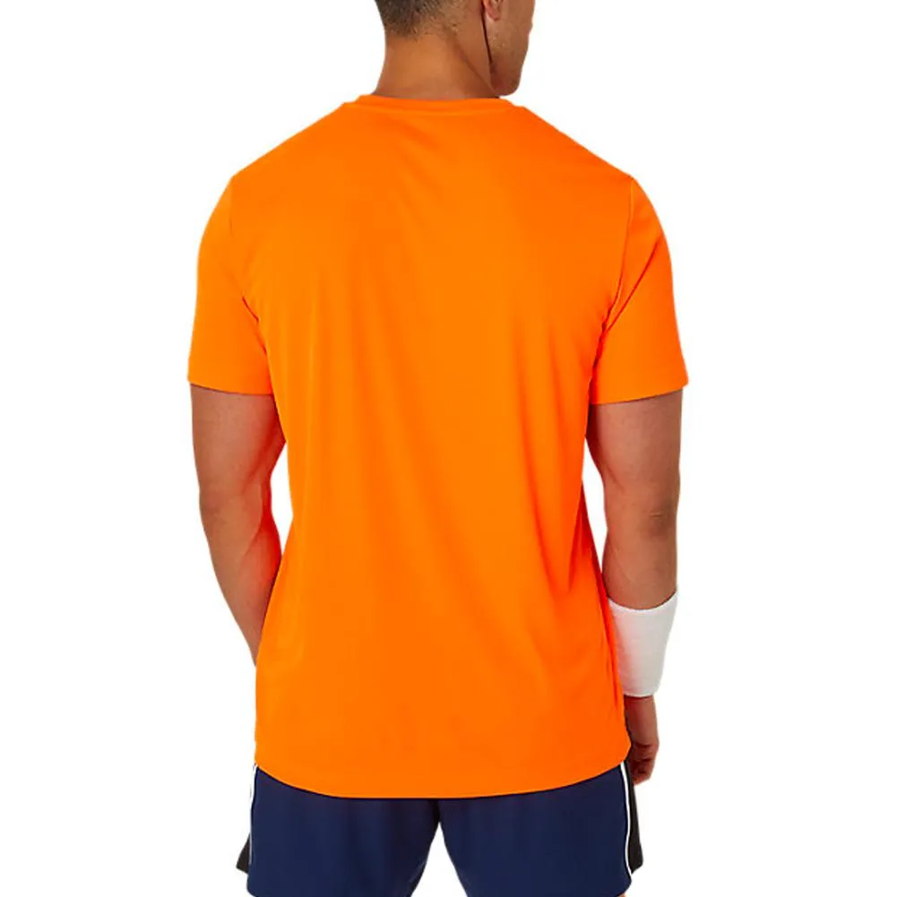 Men`s GS Graphic Tennis Tee Shocking Orange