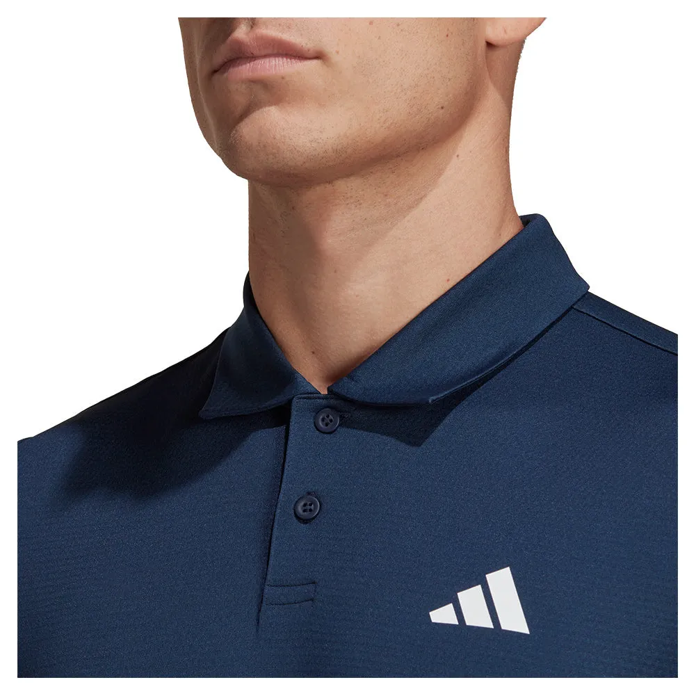 Men's HEAT.RDY Tennis Polo Collegiate Navy