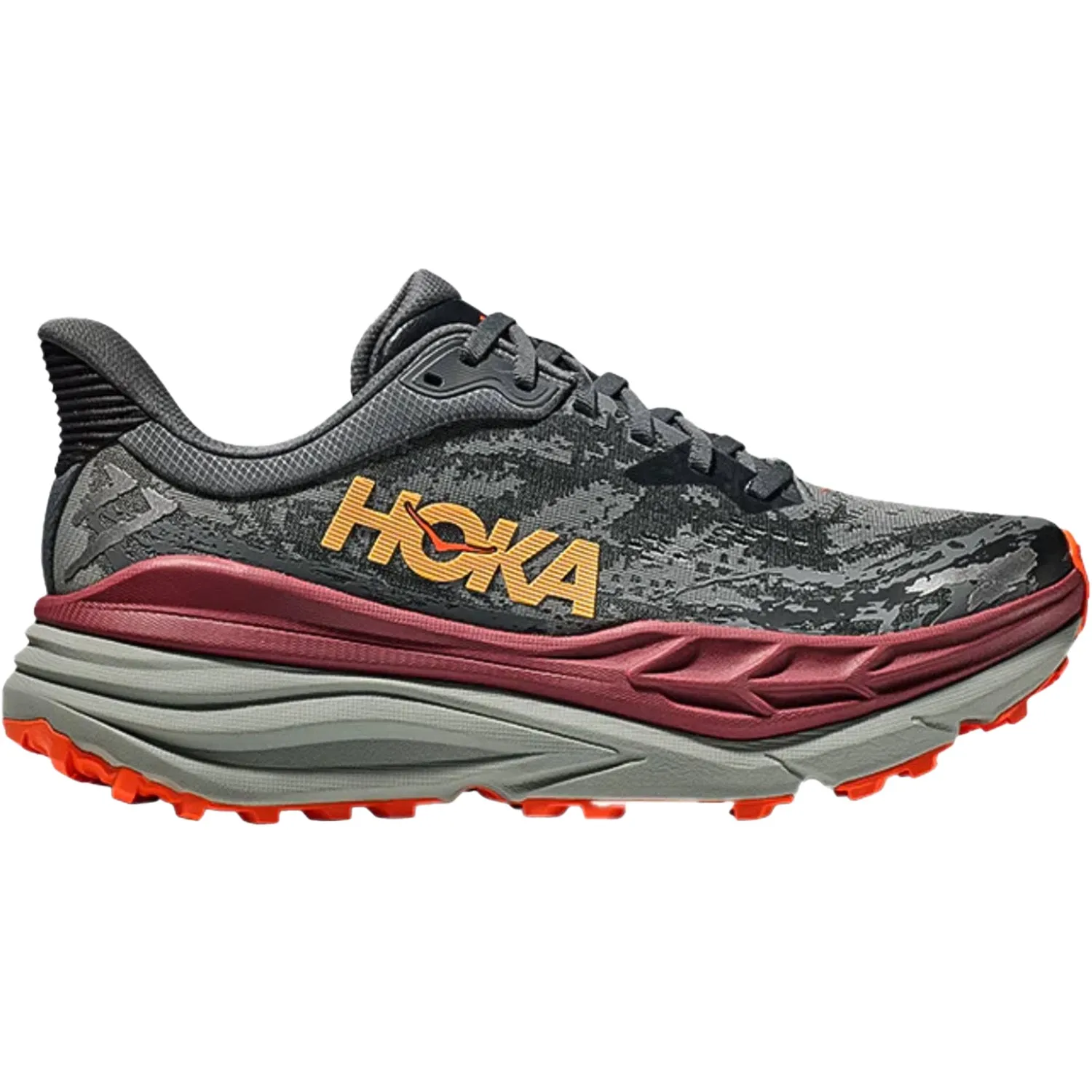 Men's Hoka Stinson ATR 7 Castlerock/Cabernet Mesh