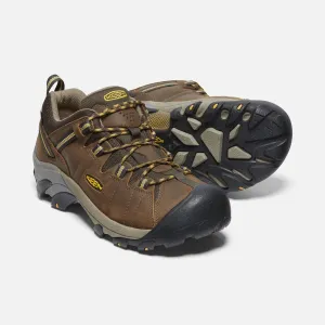 Men's KeenTarghee II Waterproof Color: Brown/ Golden Yellow