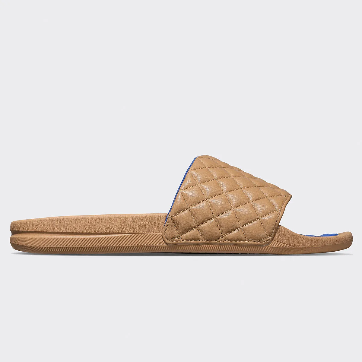 Men's Lusso Slide Tan / Cobalt