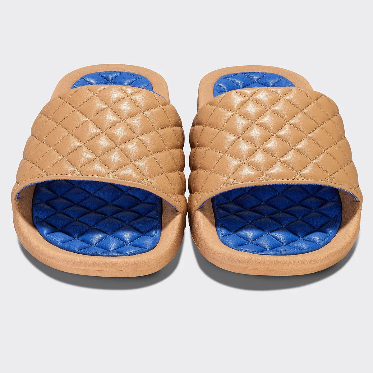 Men's Lusso Slide Tan / Cobalt