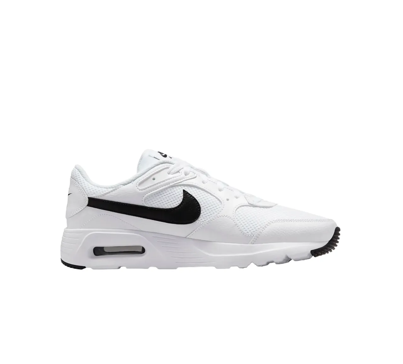 Mens Nike Air Max Sc White/ Black Athletic Shoes