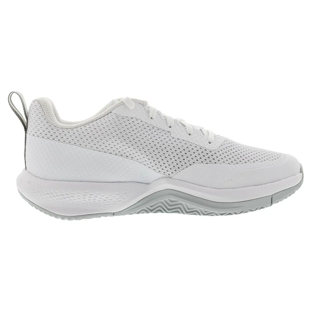 Men's Rush Pro Lite Tennis Shoes White and Pearl Blue