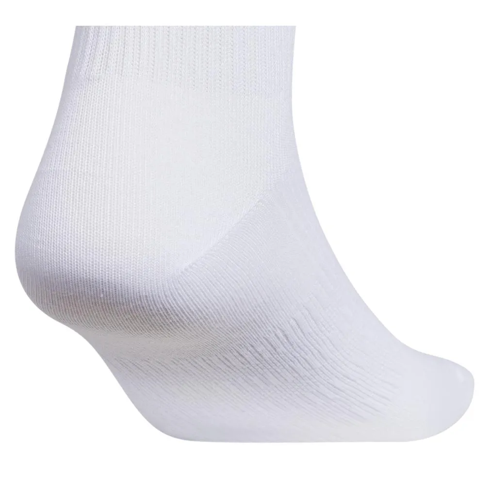 Men`s Superlite 3.0 6 Pack Quarter Tennis Socks White and Black