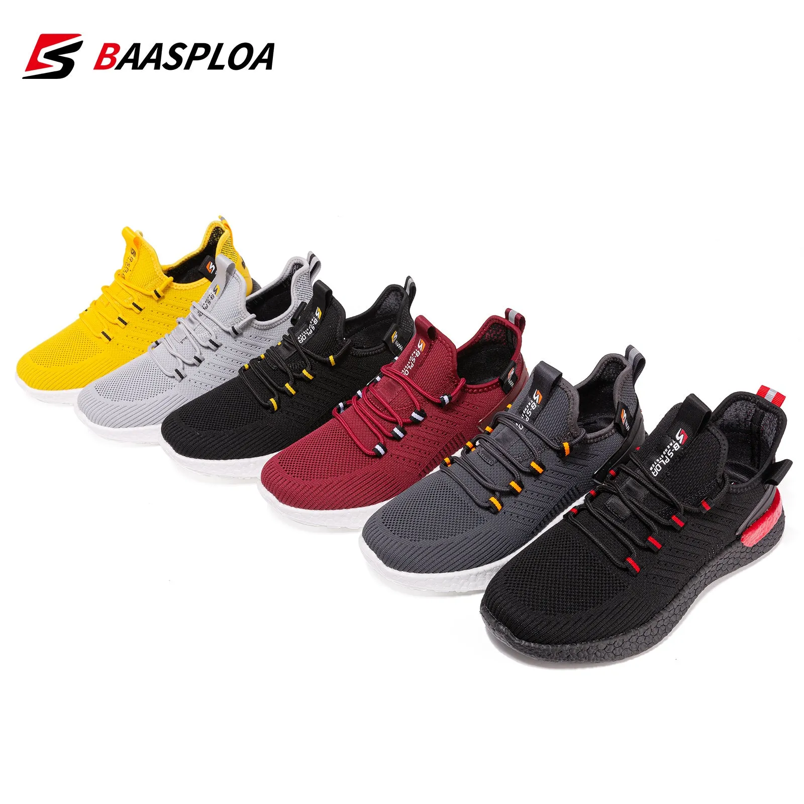 Men's Women's Running Shoes Breathable Trendy Sneakers Casual Light Walking Shoes Comfortable Athletic Training Footwear