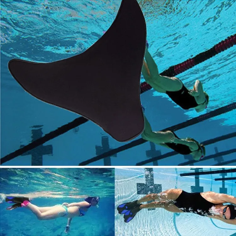 Mermaid Swim Fin Adjustable Diving Monofin Swimming Foot Flipper for Adult