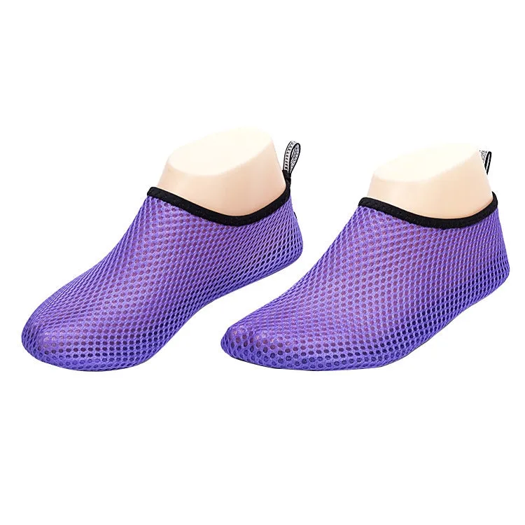 Mesh Cloth Soft Bottom Non-slip Diving Socks Beach Socks Adult Snorkeling Shoes, Size: 42-43