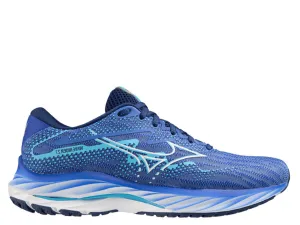 Mizuno Wave Rider 27 Ladies Running Shoe (Ultramarine/White/Aquarious)