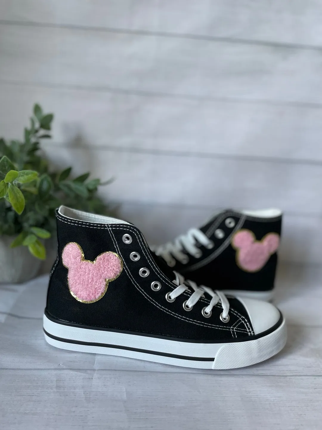 Mouse High top sneakers shoes, Personalized shoes, Mouse shoes