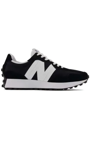 New Balance 327 Retro-Modern Running Shoes - Black/Summer Fog