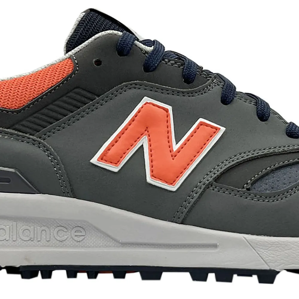 New Balance 997 Spikeless Waterproof Shoes - Grey/Orange