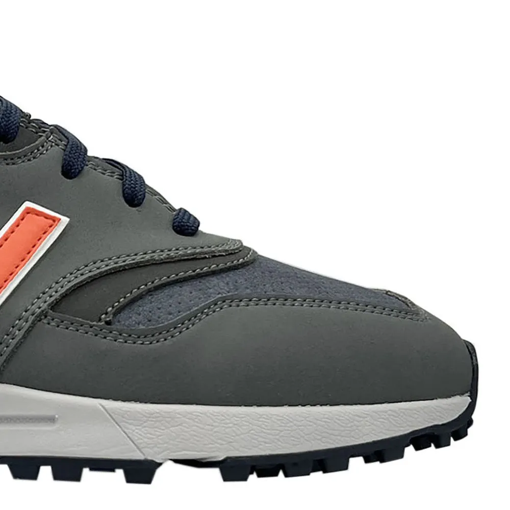 New Balance 997 Spikeless Waterproof Shoes - Grey/Orange