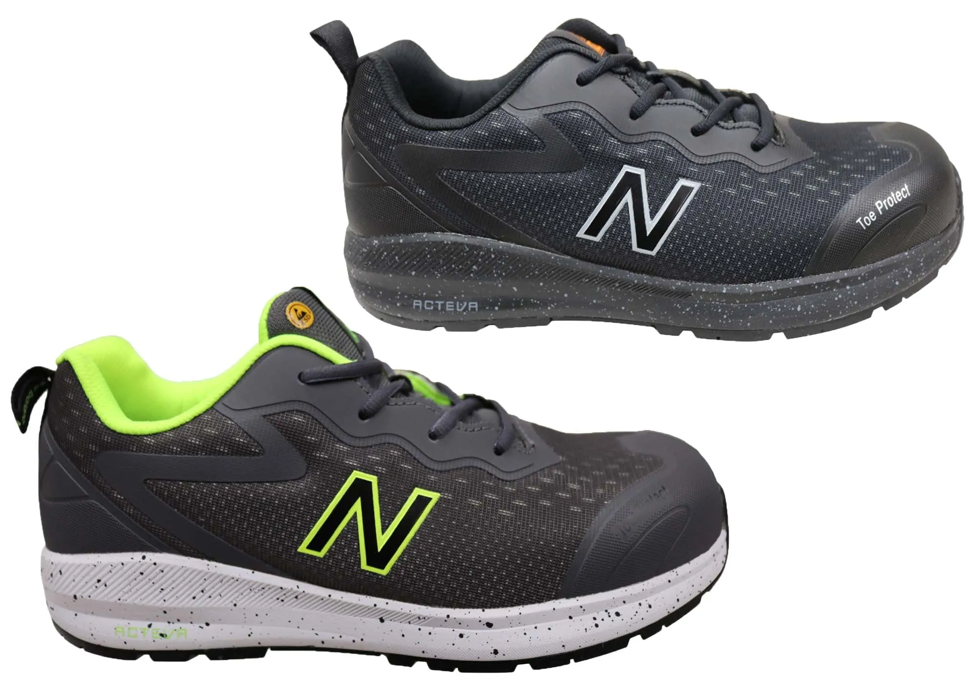 New Balance Logic Mens Composite Toe 2E Wide Work Shoes