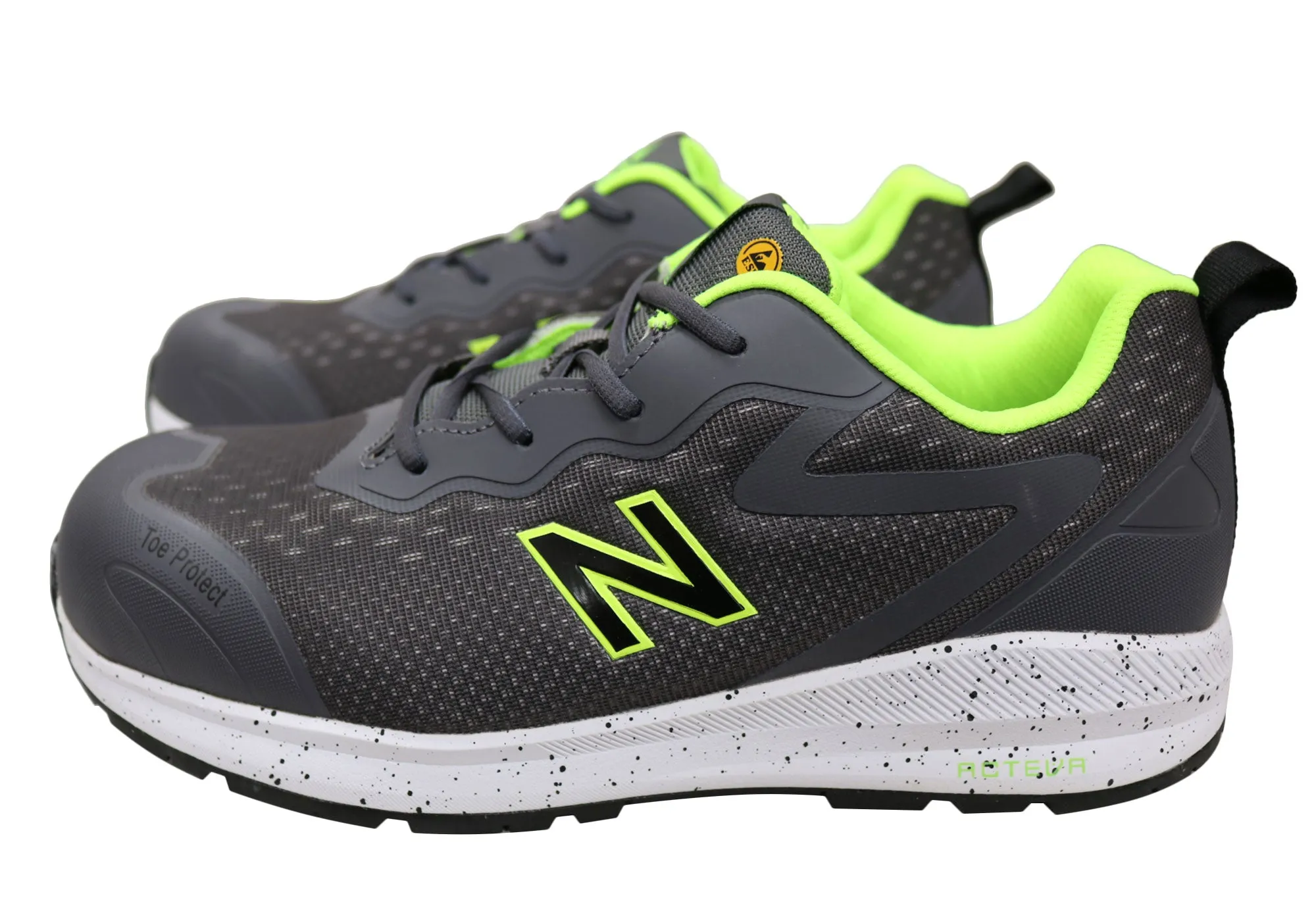 New Balance Logic Mens Composite Toe 2E Wide Work Shoes