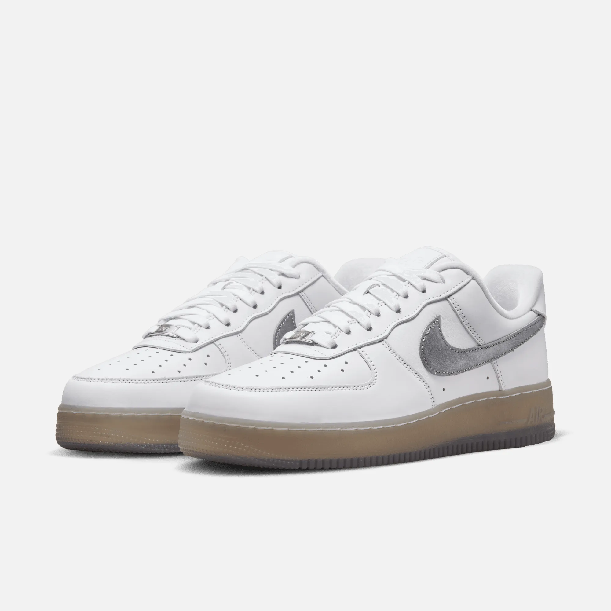 Nike Air Force 1 '07 Premium White Metallic Silver