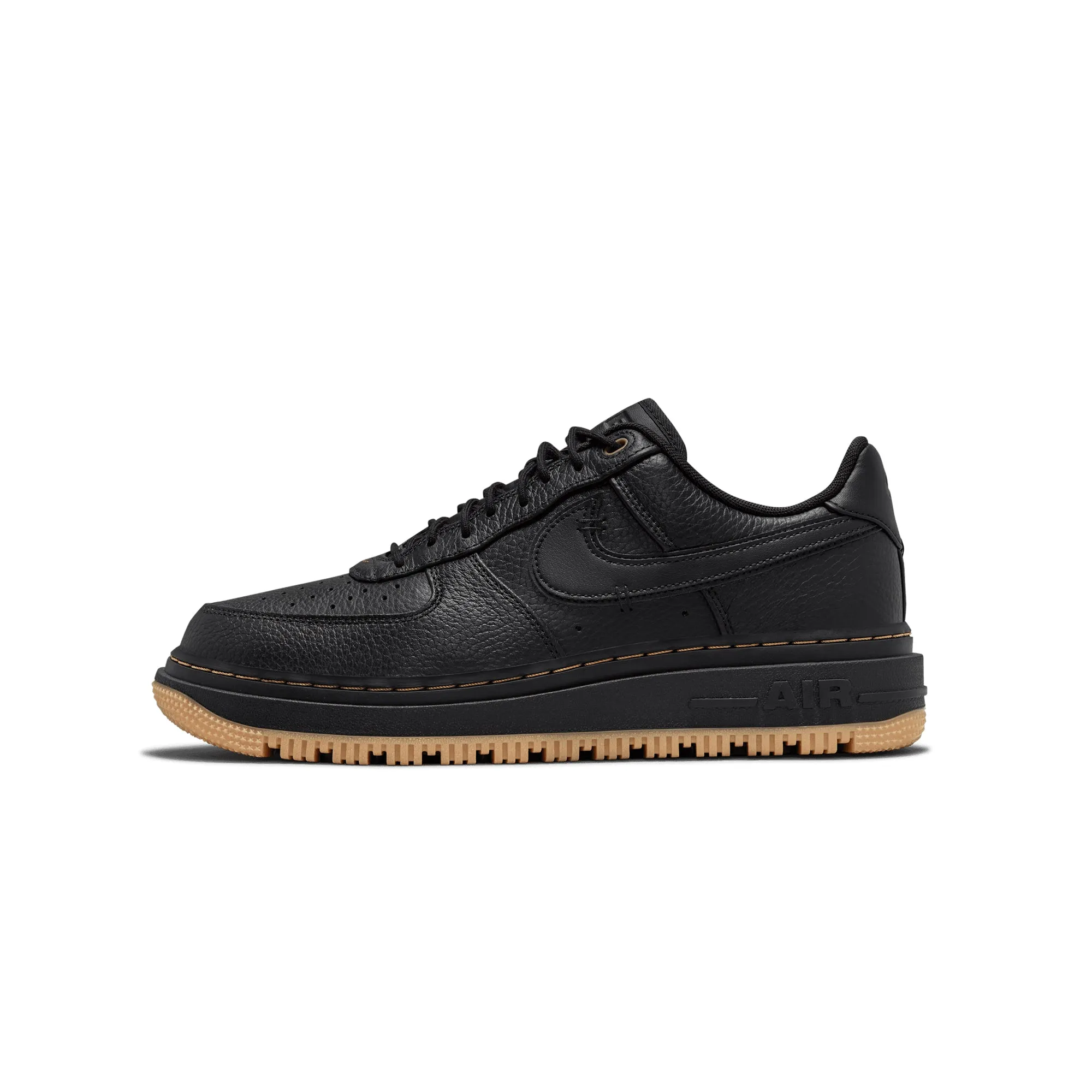 Nike Mens Air Force 1 Luxe Shoes 'Black'