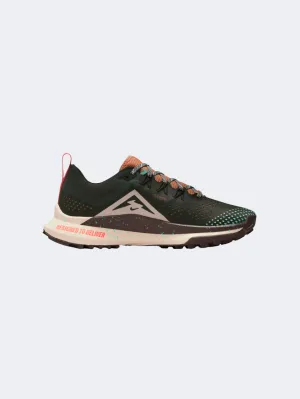 Nike React Pegasus Trail 4 Women Running Shoes Brown/Emerald/Ice