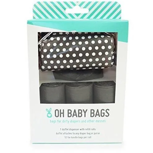 Oh Baby Diaper Bag Duffle Gift Set