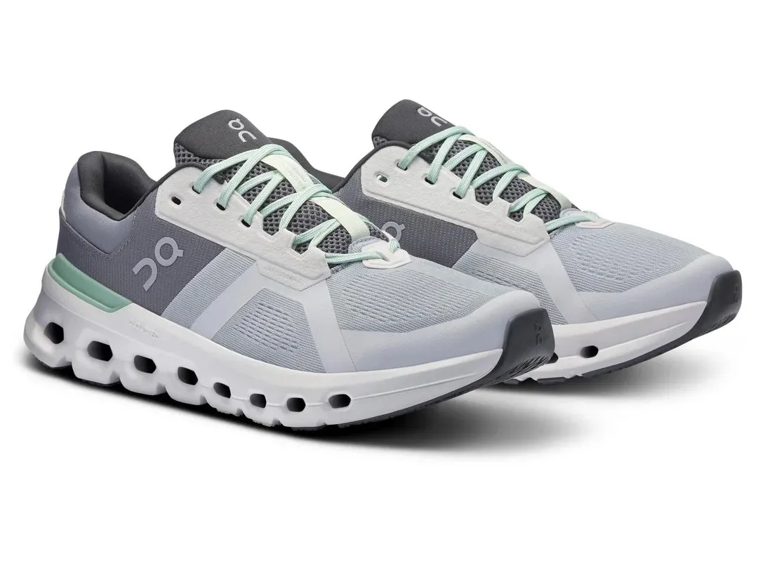 On Mens Cloudrunner 2- Glacier/Sage (3ME10142594)