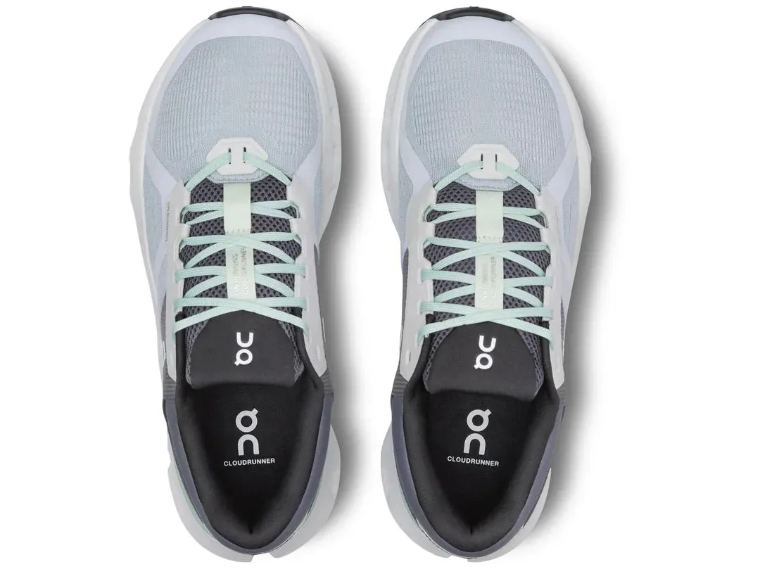 On Mens Cloudrunner 2- Glacier/Sage (3ME10142594)