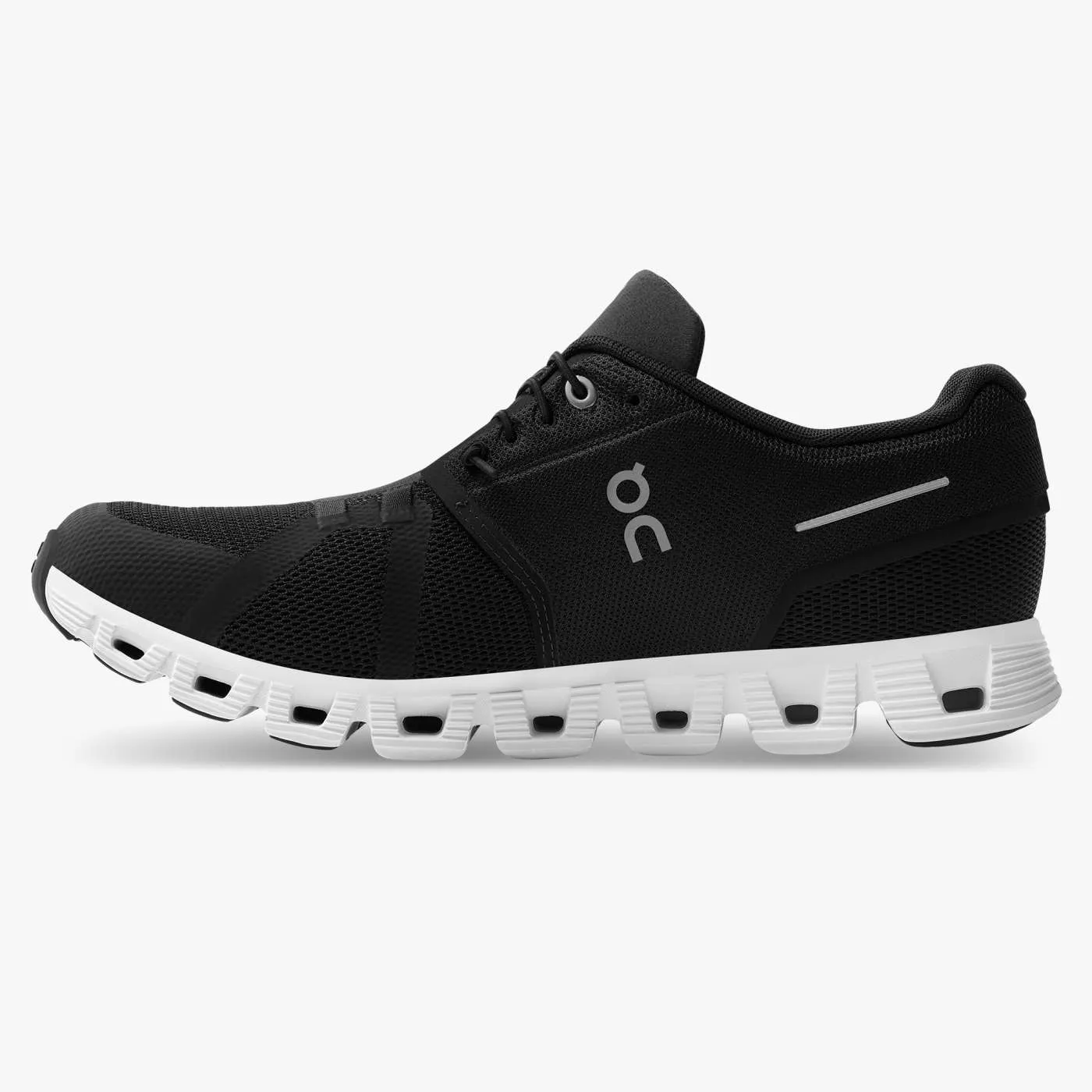 On Running Men's Cloud 5 Shoes - Black / White