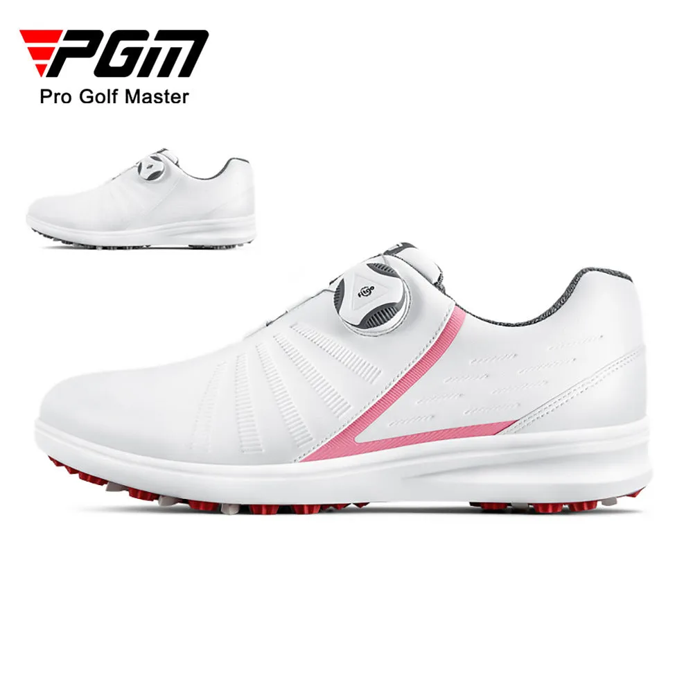 PGM XZ179 summer custom golf shoes women pink waterproof high quality golf shoe for woman