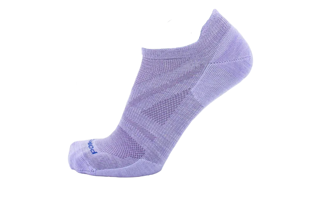 Point6 Merino Ghost Runner Ultra Light No Show Socks