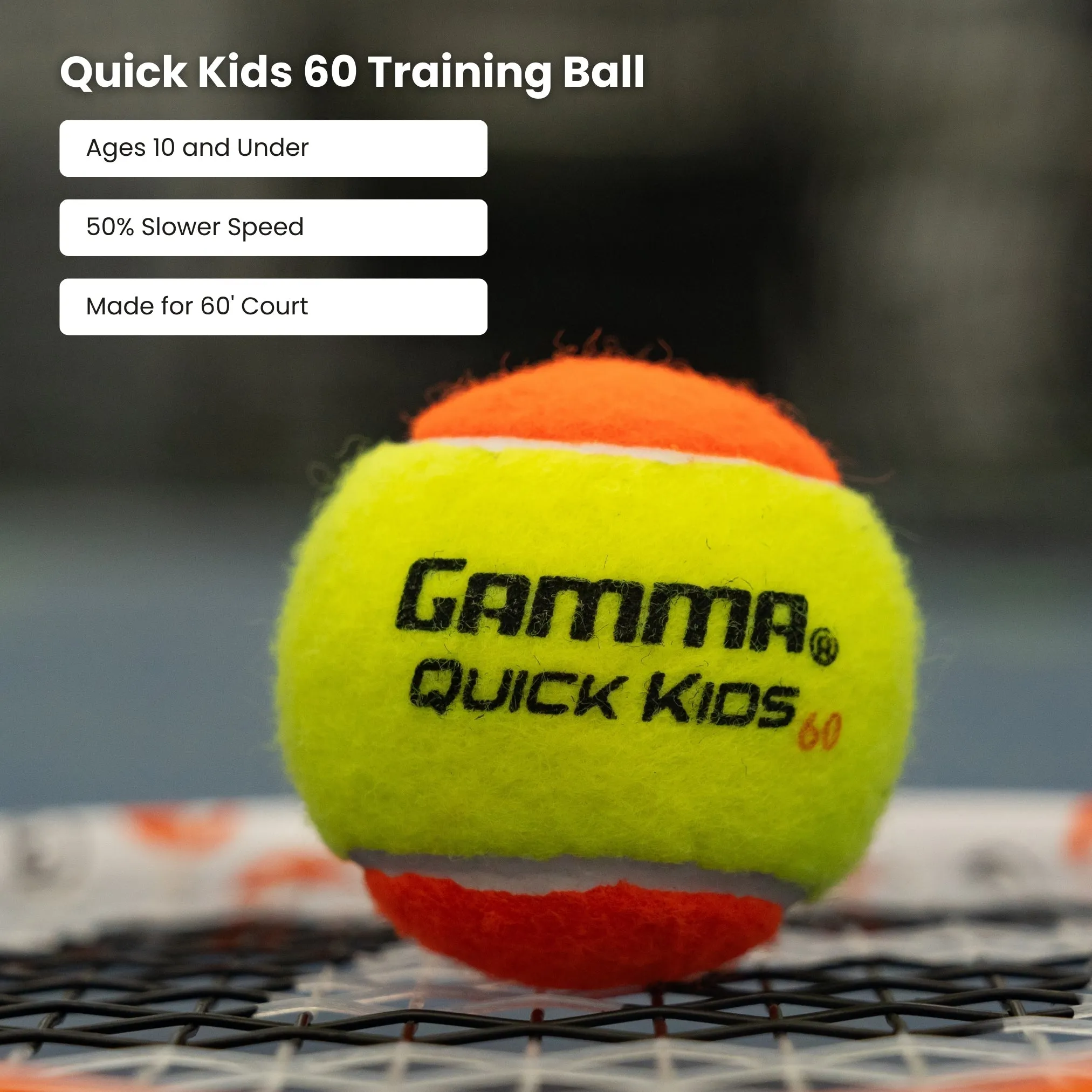 Quick Kids 60 Tennis Ball