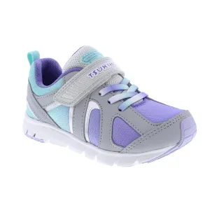 Rainbow Sneaker - Gray/Purple